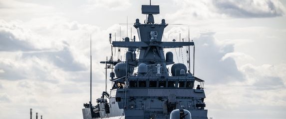 Njemački bojni brod, ilustracija