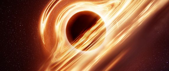 Crna rupa, ilustracija