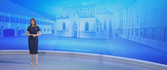 Marija Miholjek, voditeljica Dnevnika Nove TV