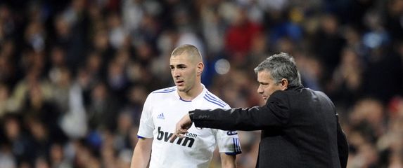 Jose Mourinho i Karim Benzema