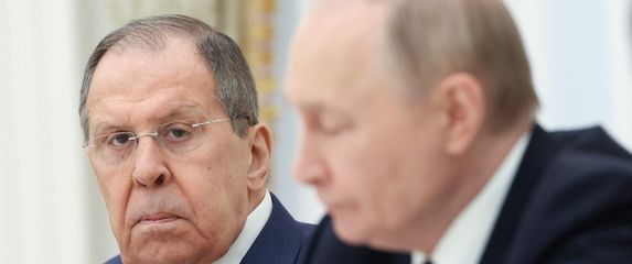 Sergej Lavrov i Vladimir Putin