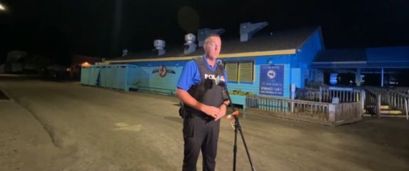 Policija u Southportu, screenshot