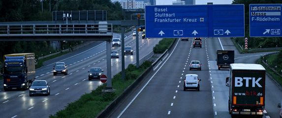 Njemačka autocesta, ilustracija