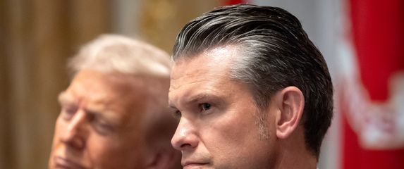 Američki predsjednik Donald Trump i ministar obrane Pete Hegseth
