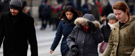 Hladan dan u Zagrebu, ilustracija