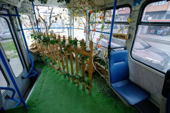 Uskrsni tramvaj u Osijeku