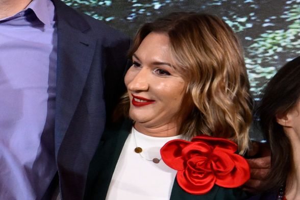 Altana Ati Hodžić u stožeru koalicije Rijeke pravde