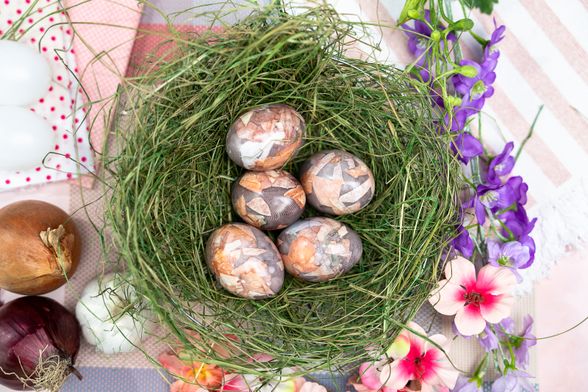 Pisanice u kupusu i lukovini