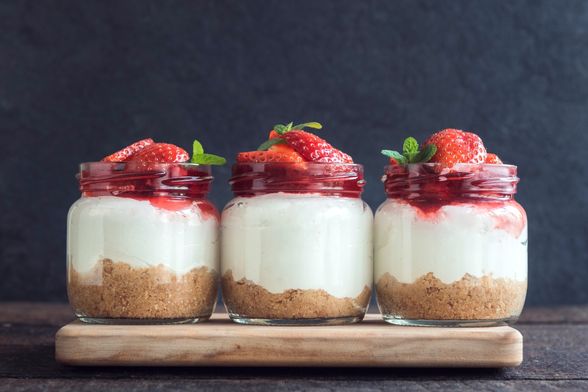 Cheesecake u čaši