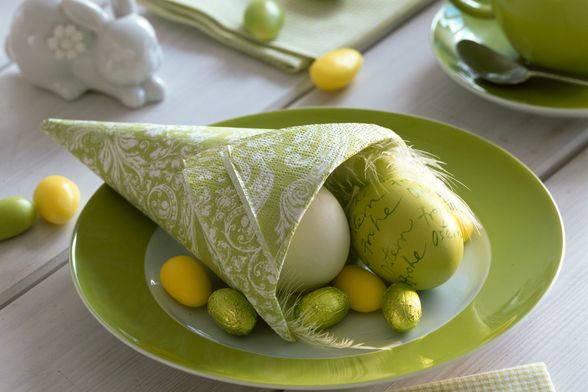 Ideje za ukrašavanje tanjura za Uskrs