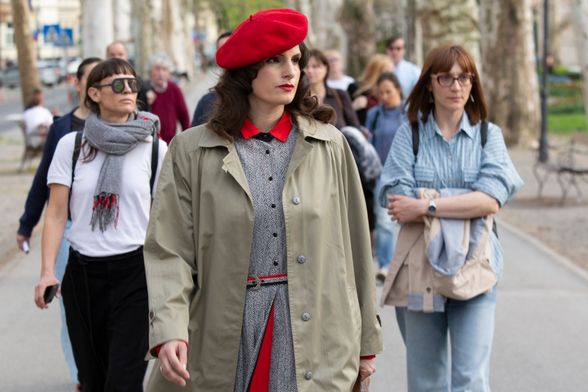 Vanja Budimir kao ilegalka Vera