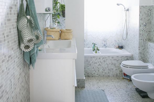 Mozaik pločice u kupaonici - 10