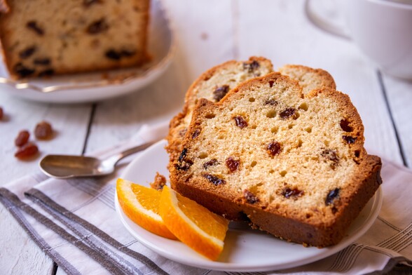 Biskvit s grožđicama