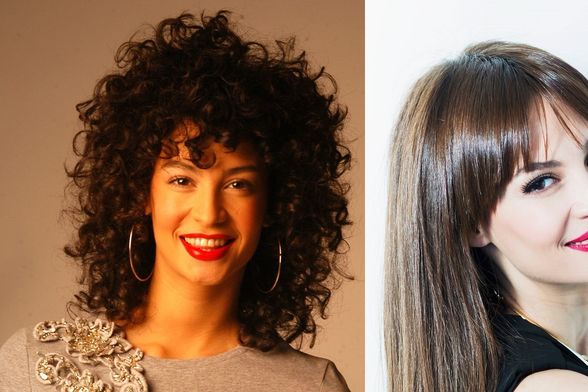 Monika Olujić ima prirodno kovrčavu kosu