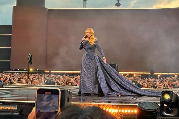 Adele na koncertu u Münchenu