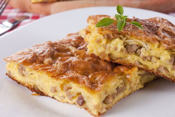 Pita s mesom i krumpirom