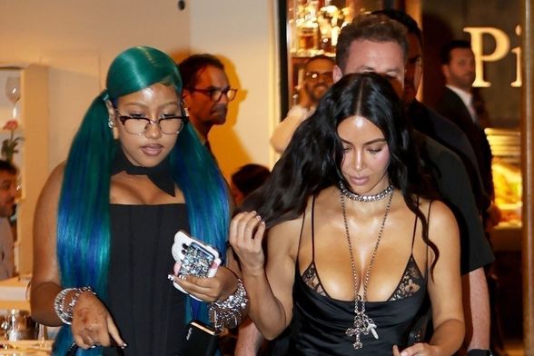 North West i Kim Kardashian u Rimu - 2