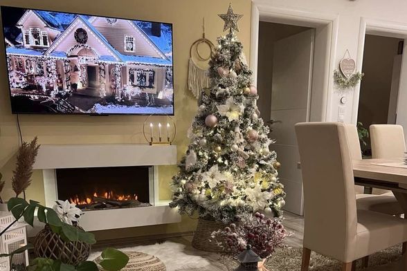 Prelijepo božićno uređenje kuće Marije Ričko iz okolice Ludbrega - 12