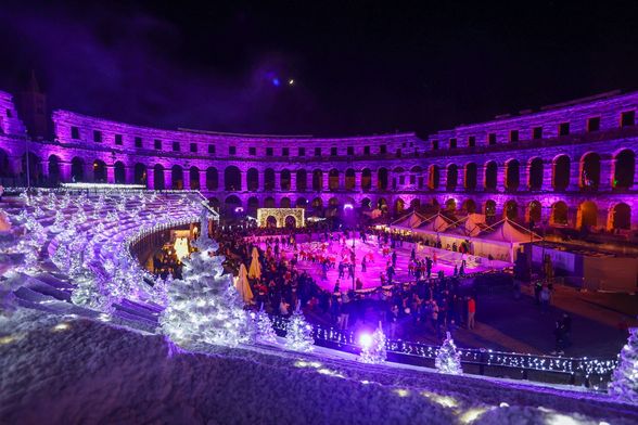 Klizalište u pulskoj Areni