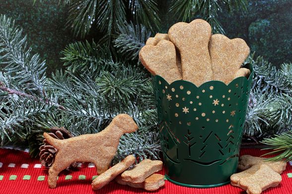 Božićni keksići za pse