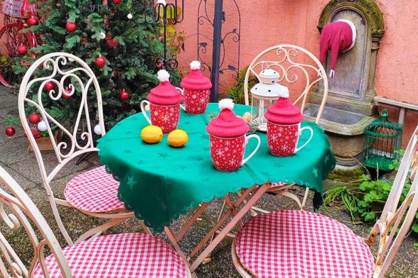 Advent u dvorištu Snježane iz Osijeka