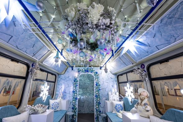 Božićni tramvaj u Osijeku