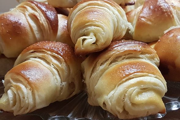 Kroasani bez preklapanja tijesta