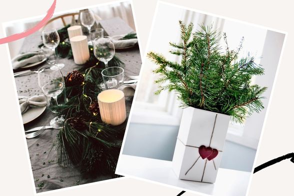 Ukrašavanje blagdanskog doma borovinom