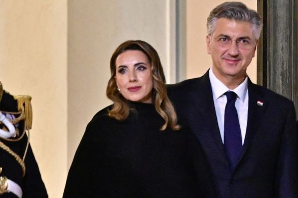 Ana Maslać Plenković i Andrej Plenković