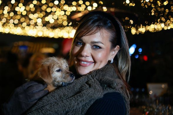 Sandra Elkasević na predstavljanju kalendara Hrvatski sportaši & dumovečke njuške