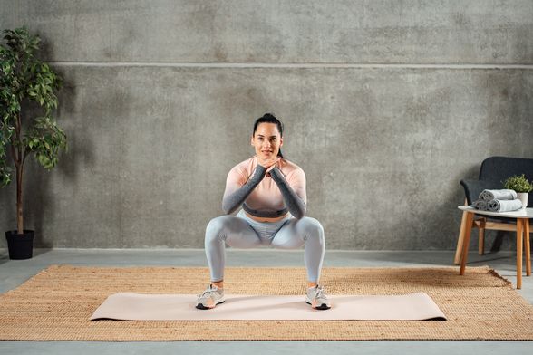 Vježba Čučanj iskorak