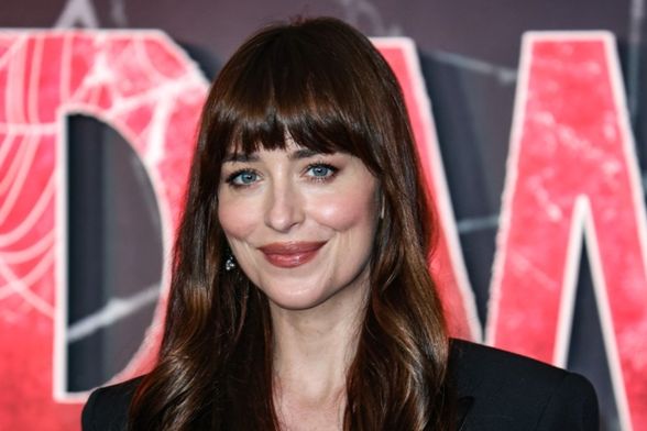 Dakota Johnson na londonskoj press konferenciji filma Madame Web