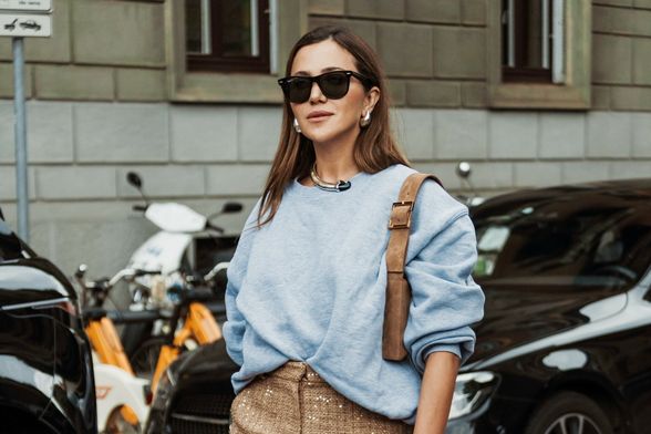 Sweatshirt u street style izdanju s Tjedna mode