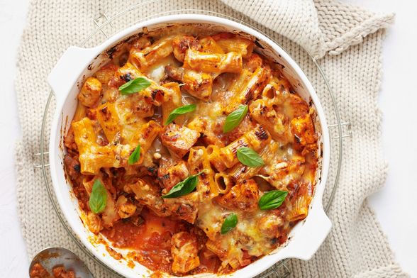 Zapečena tjestenina s rajčicama