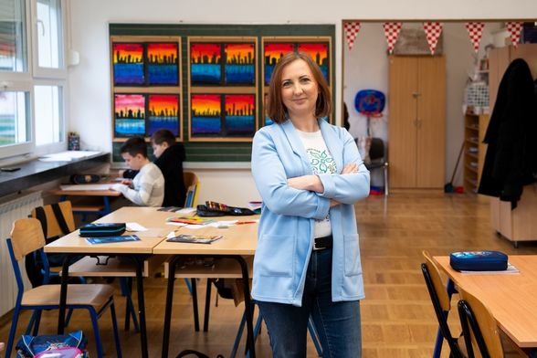 Učiteljica Mihaela Koren