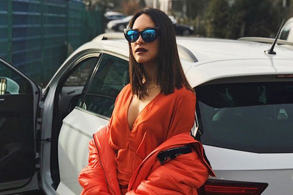 Minice s prorezom - 1