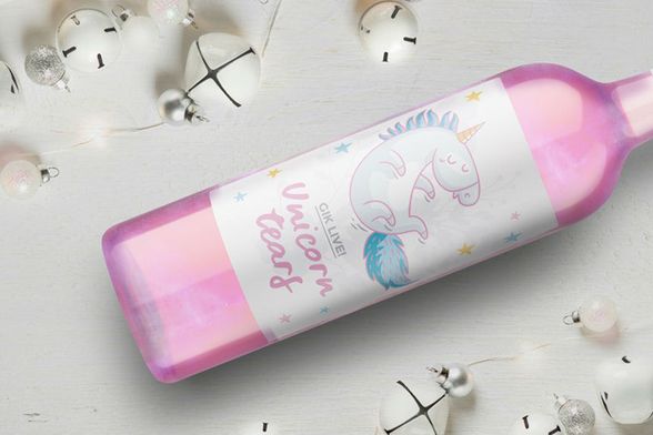 Rose vino sa šljokicama i jednorogovim suzama proizvod je španjolske vinarije Gik