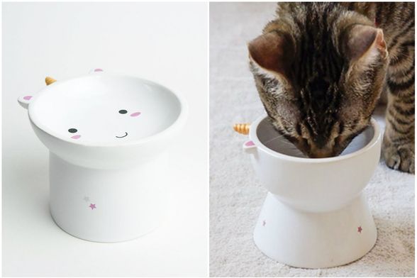 Posudica za mačke inspirirana jednorozima