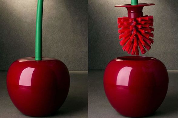 Četka za WC školjku u obliku crvene trešnje s AliExpressa