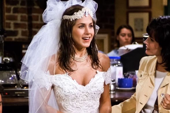 Rachel Green u vjenčanici u prvoj epizodi prve sezone serije 'Prijatelji' - 5