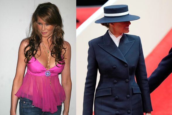 Stil Melanije Trump mijenjao se kroz godine