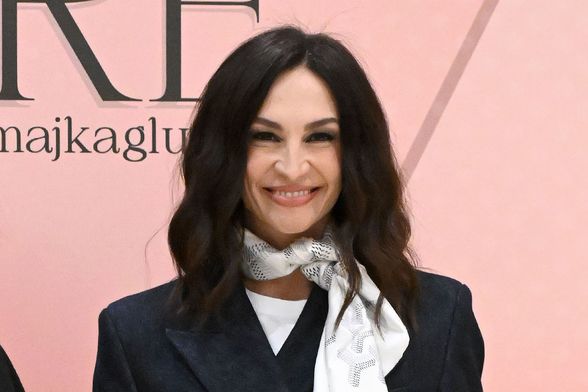 Monika Olujić na premijeri monodrame Marijane Mikulić pod nazivom 'Žena, majka, glumica' - 2