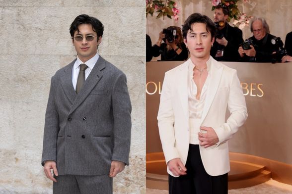 Hudson Williams u dva Armanijeva odijela - kroj desnog mu vidno bolje pristaje