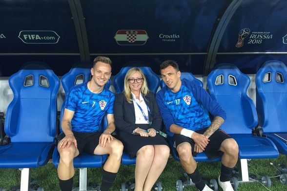 Iva Olivari je team menadžerica hrvatske nogometne reprezentacije - 1