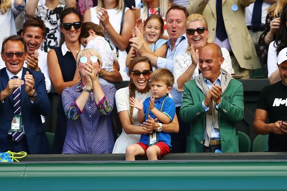 Jelena i Stefan Đoković nakon finala Wimbledona