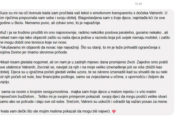 Ivanino iskreno prizanje