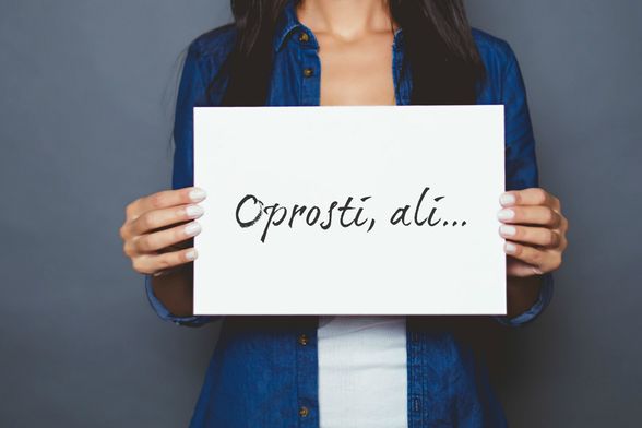 Ponekad isprike ne zvuče iskreno