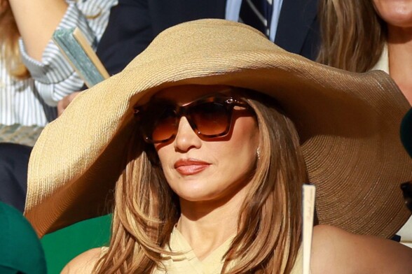 Jennifer Lopez na Wimbledonu