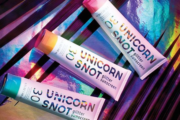 Jednorog krema za sunčanje za ljubiteljice popularnog mitskog bića