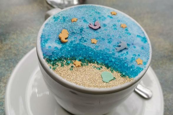 Mermaid kapučino novost je u ponudi zagrebačkog Cat Caffea